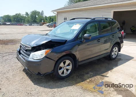 2015 Subaru Forester 2.5I Premium из США, поврежденный, VIN JF2SJADC2FH516419